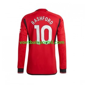 Manchester United Marcus Rashford 10 Thuis Shirt 2023-24 L/S